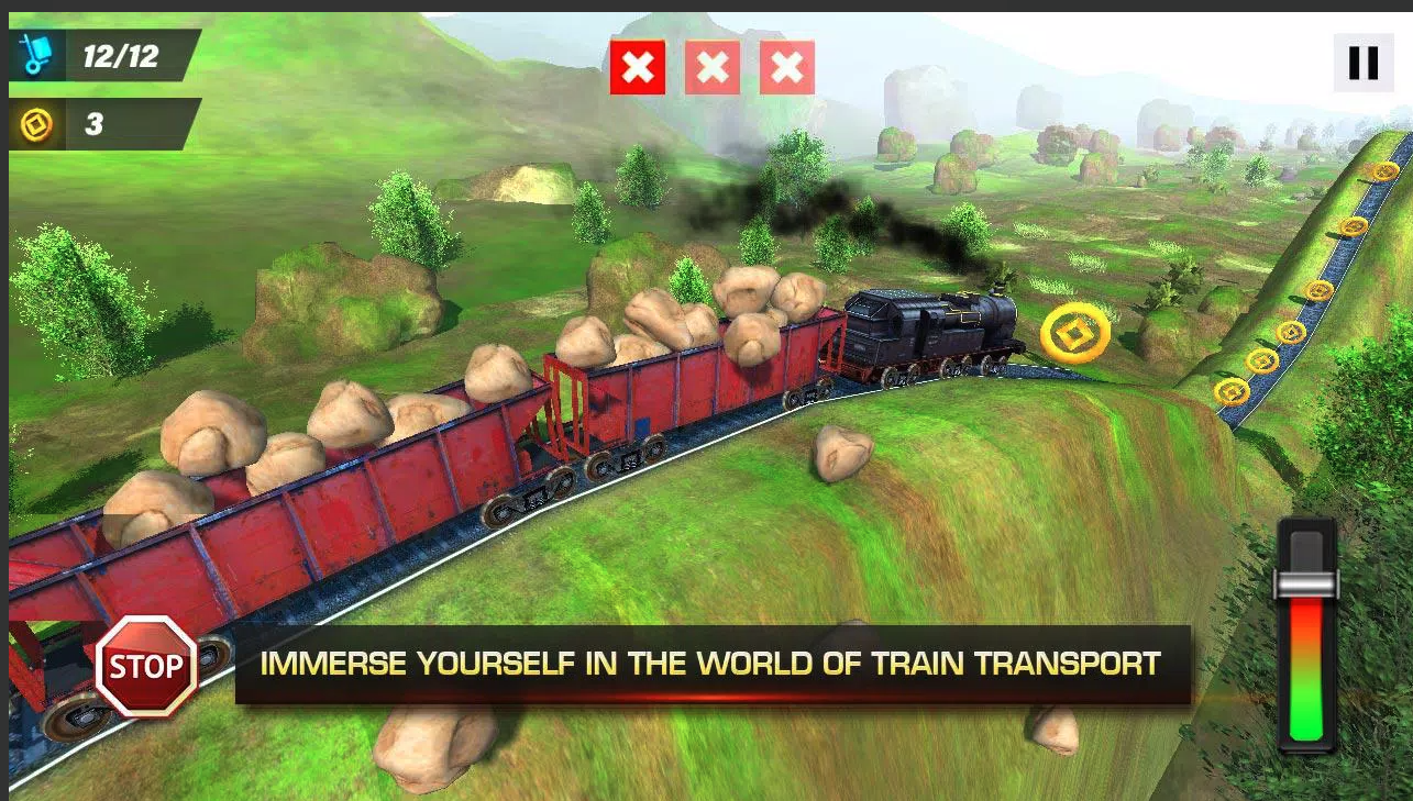 Subway Train Transport 3D Unity Source Code – Train Driving &amp; Cargo Simulator | SellUnitySourceCode.com screenshot 3