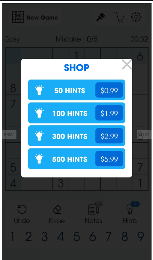 Sudoku Master Puzzle Unity Source Code – Classic Sudoku Puzzle Game | SellUnitySourceCode.com screenshot 2