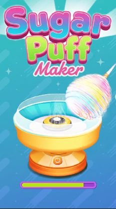 Sugar Puff Maker Unity Source Code – Premium Kids Cooking & Candy Game screenshot 2