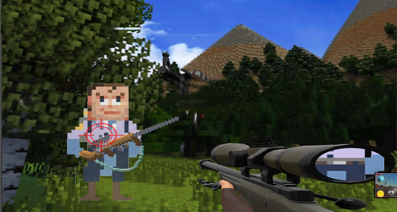 Super Blocky Pixel War screenshot 3