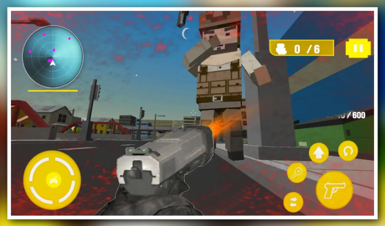 Super Blocky Pixel War screenshot 6
