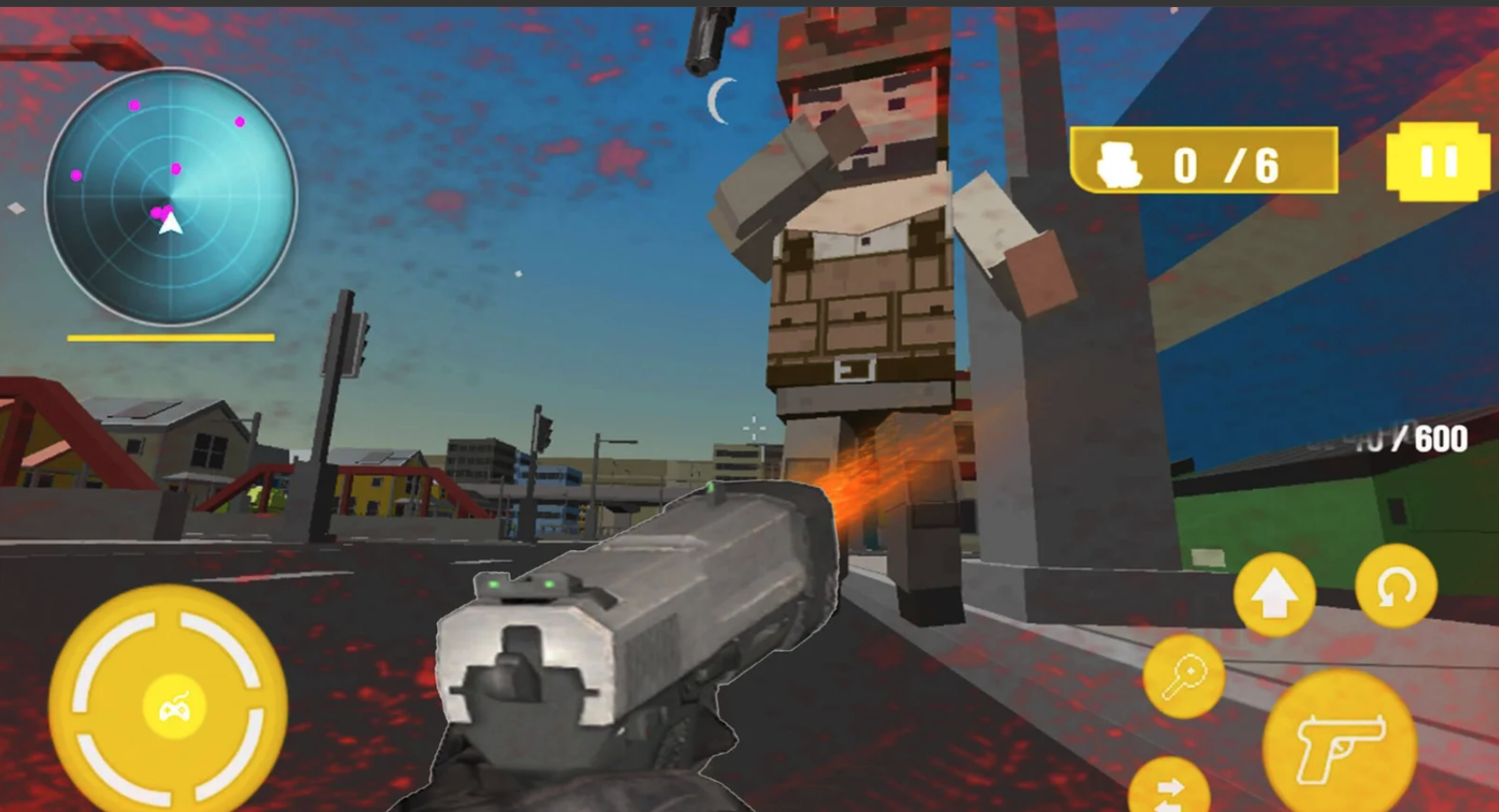 Super Blocky Pixel War screenshot 2