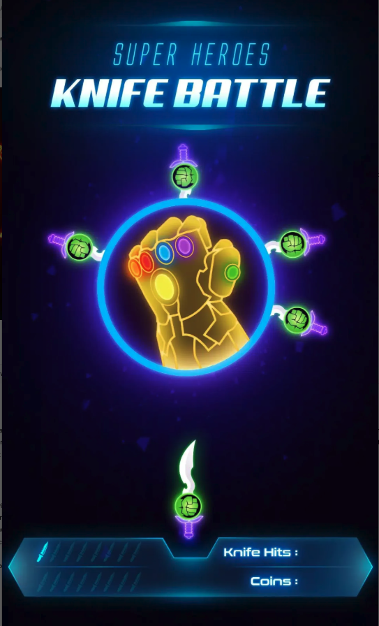 Super Hero Knife Battle screenshot 8