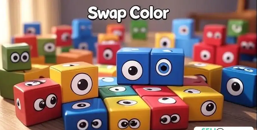 Swap Color SellUnitySourceCode screenshot 2