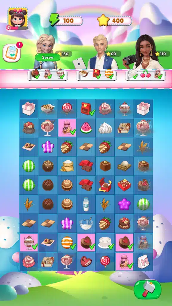 Sweet Merge Land unity source code screenshot 3