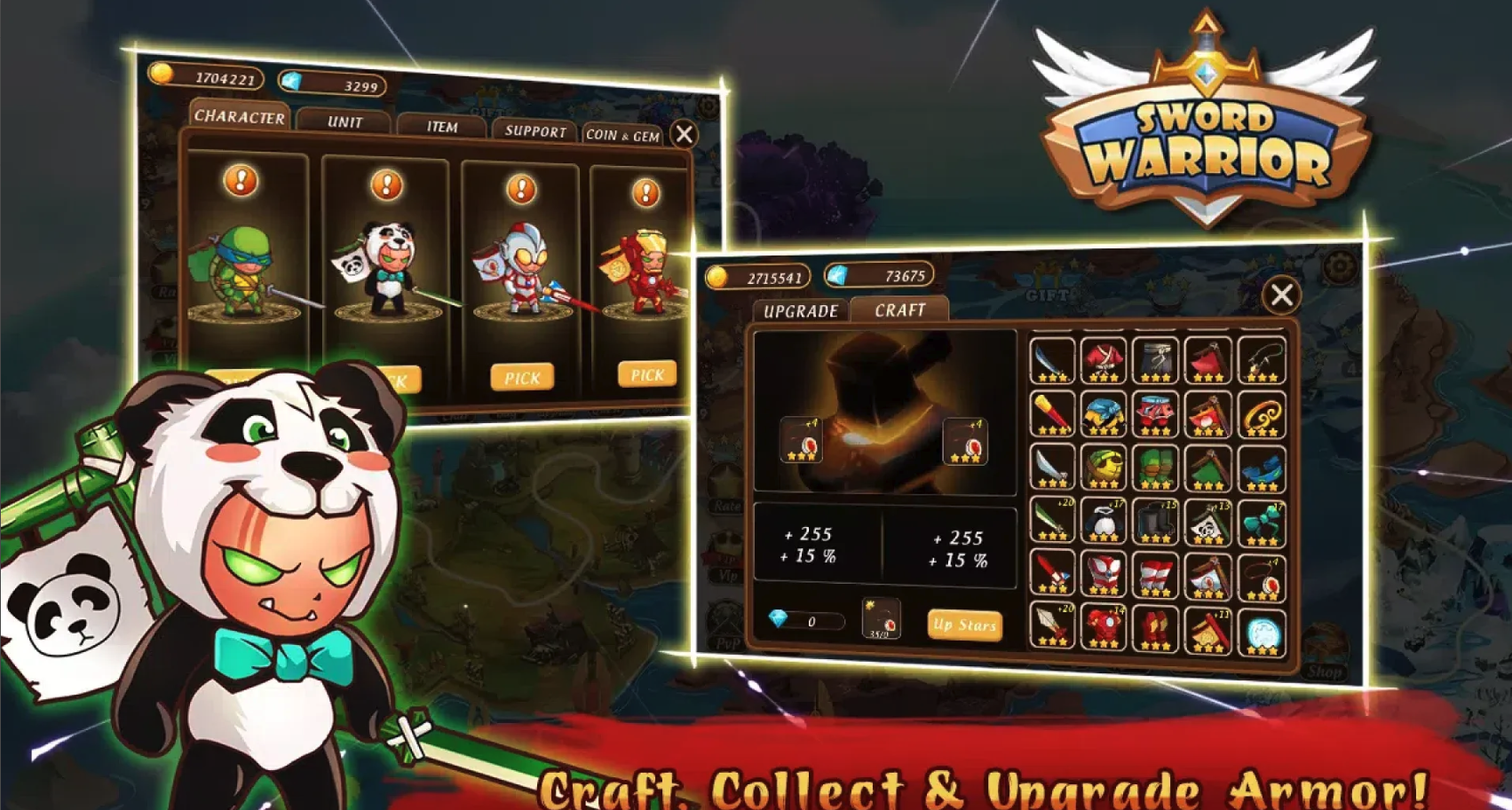 Sword Warrior – Epic Hack &amp; Slash RPG screenshot 5