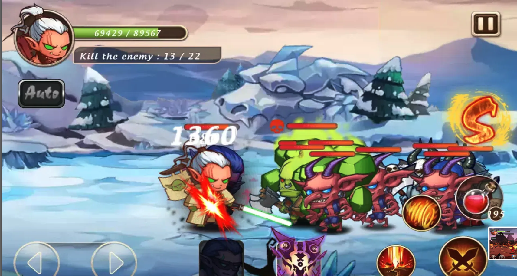 Sword Warrior – Epic Hack &amp; Slash RPG screenshot 8