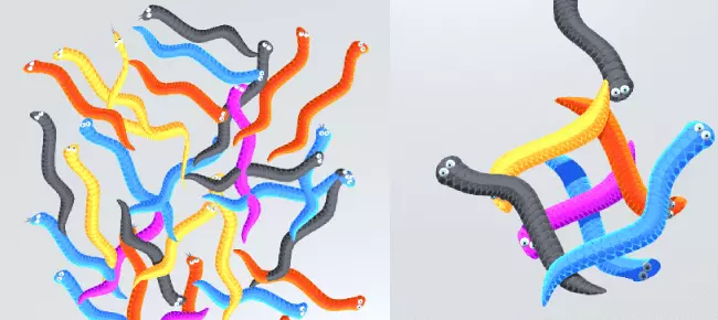 Tangle Snakes Puzzle SellUnitySourceCode source code