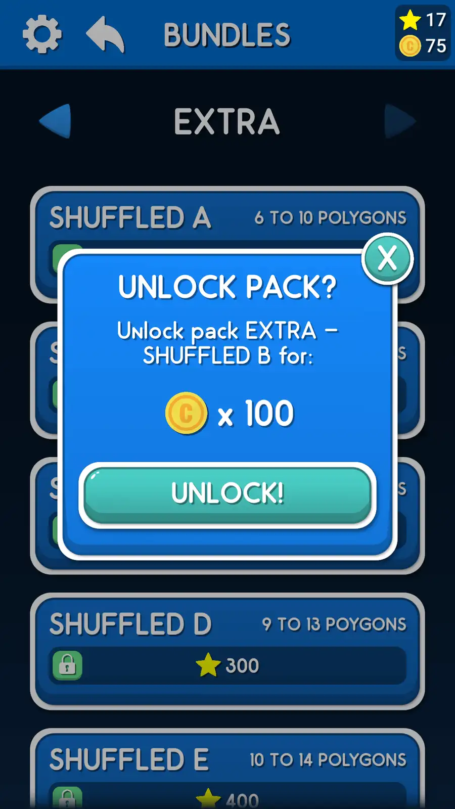 Tangram Puzzles SellUnitySourceCode screenshot 2