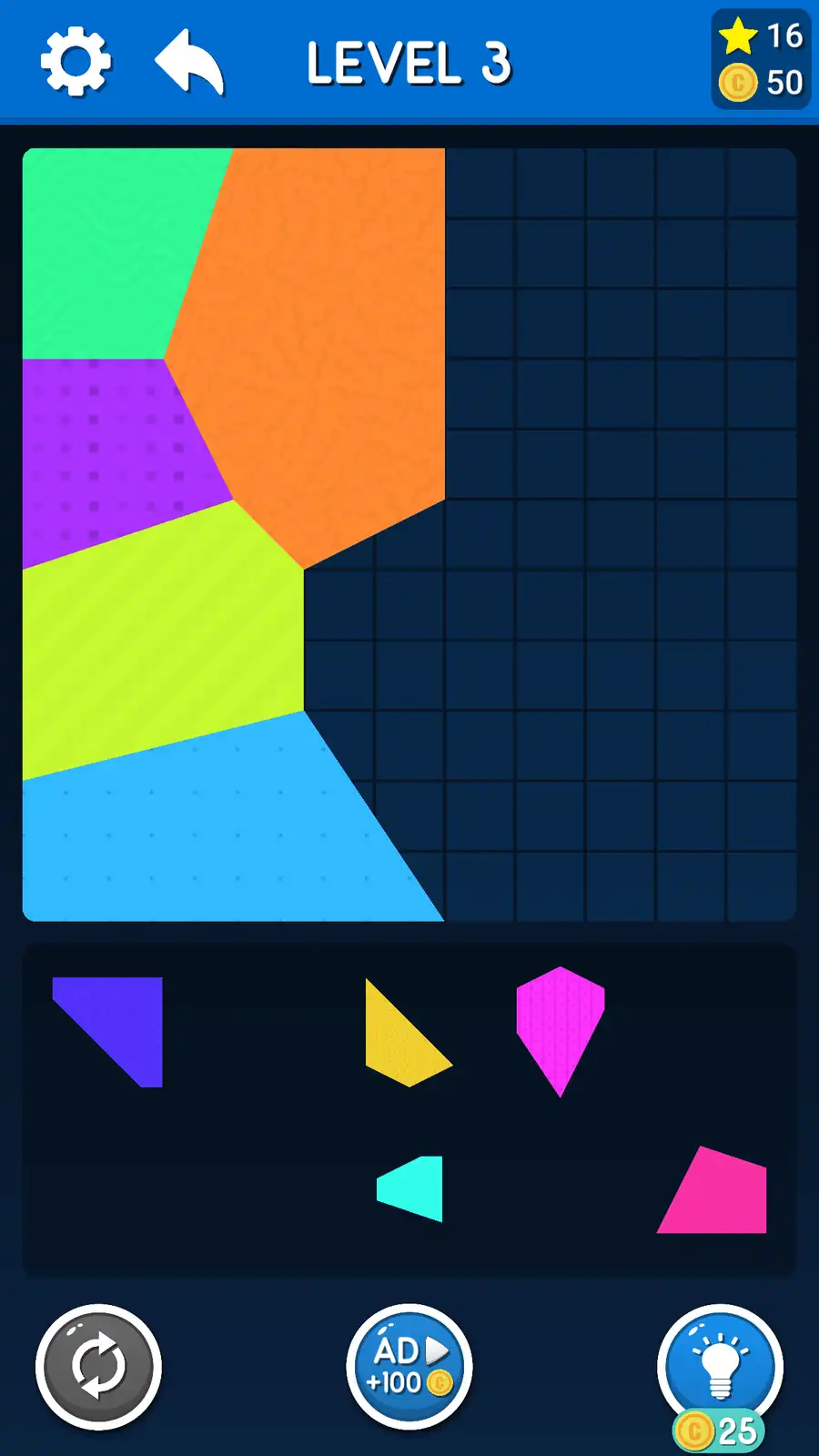 Tangram Puzzles SellUnitySourceCode screenshot 5