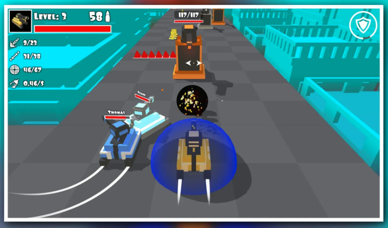 Tankie Racer Attack screenshot 3