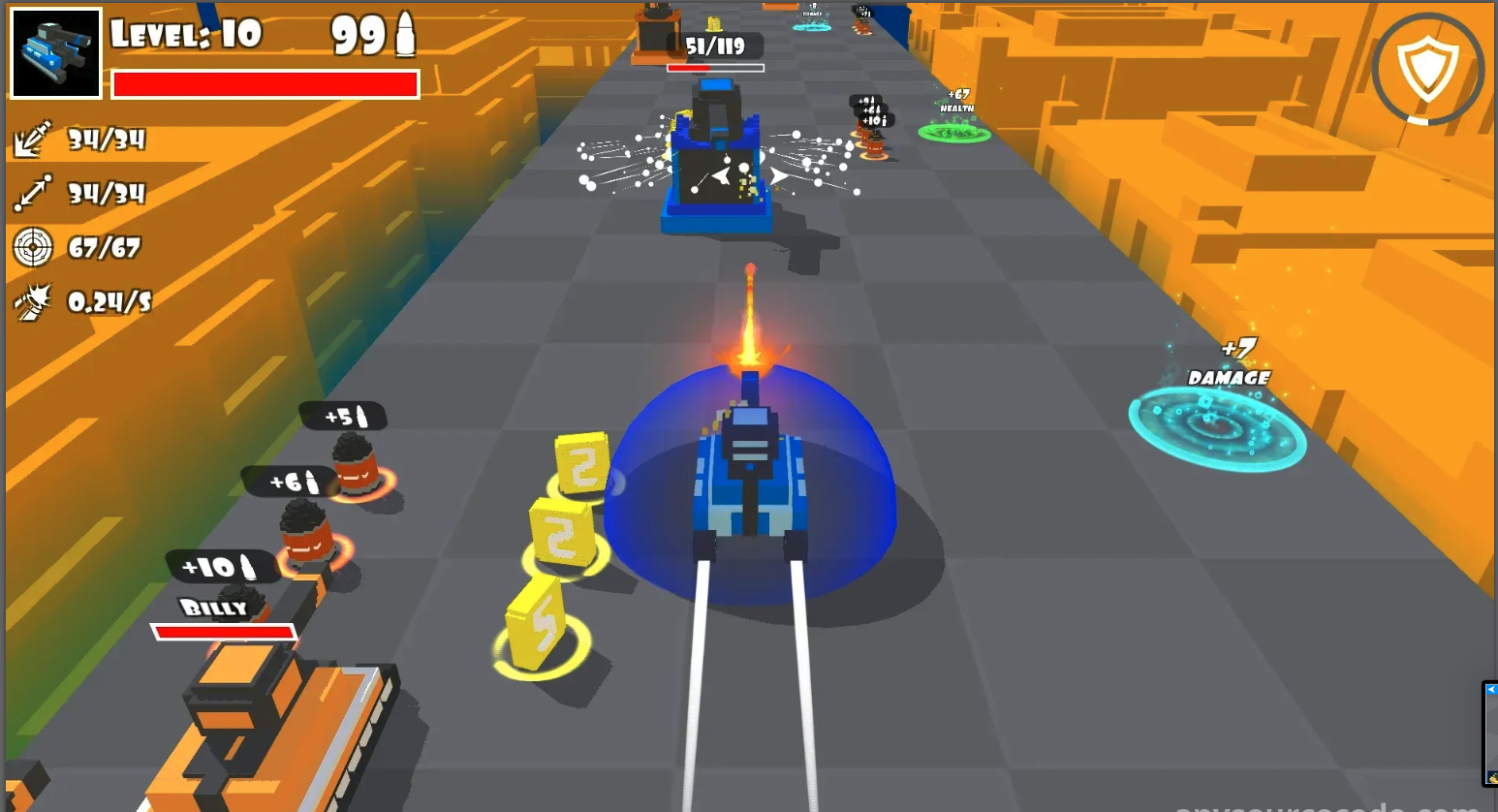 Tankie Racer Attack screenshot 6