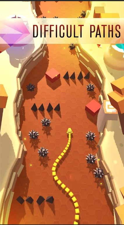 Tap Snake Unity Source Code – Endless Snake Arcade Game | SellUnitySourceCode.com screenshot 2