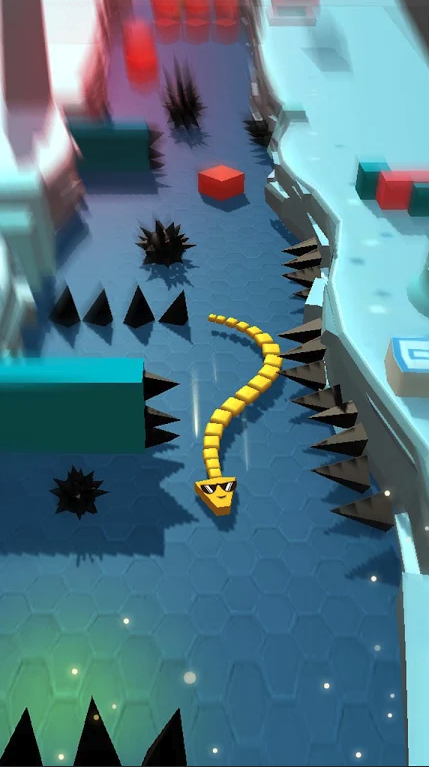 Tap Snake Unity Source Code – Endless Snake Arcade Game | SellUnitySourceCode.com screenshot 4