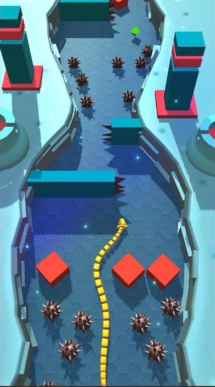 Tap Snake Unity Source Code – Endless Snake Arcade Game | SellUnitySourceCode.com screenshot 6