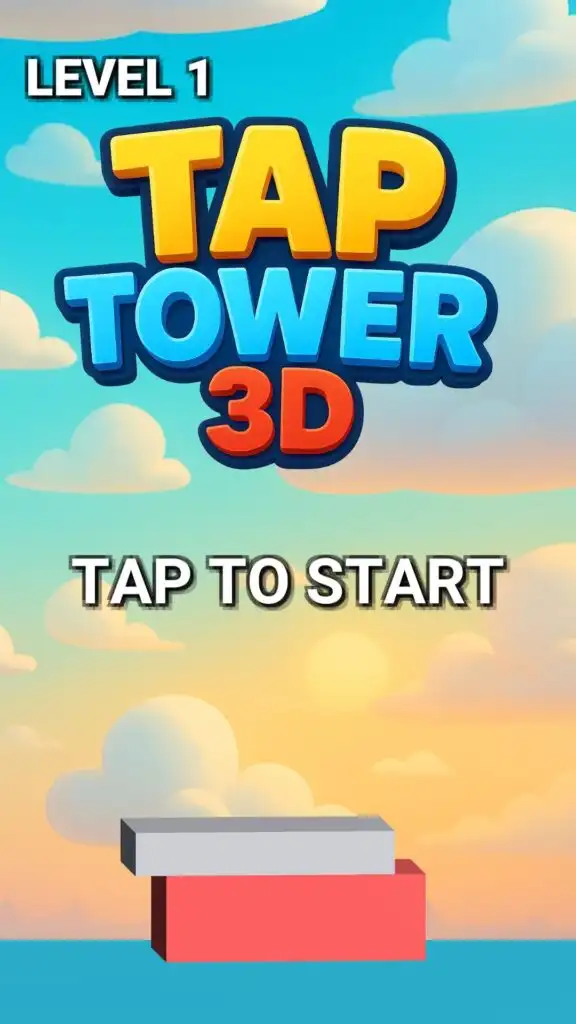 Tap Tower 3D: Casual Stacking Game Template screenshot 2