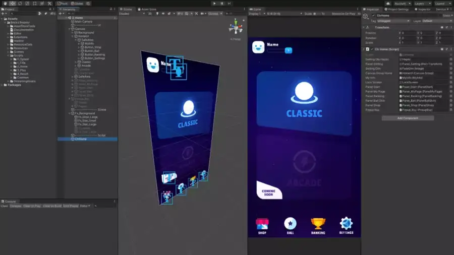 Template - Bricks Breaker SellUnitySourceCode screenshot 4