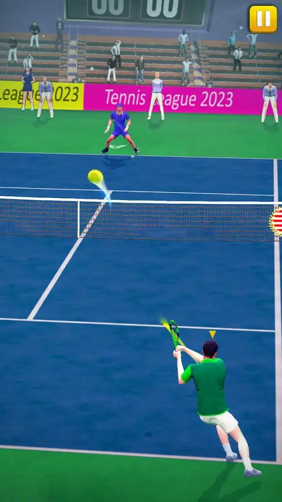Tennis Game 3D Unity Source Code SellUnitySourceCode screenshot 4