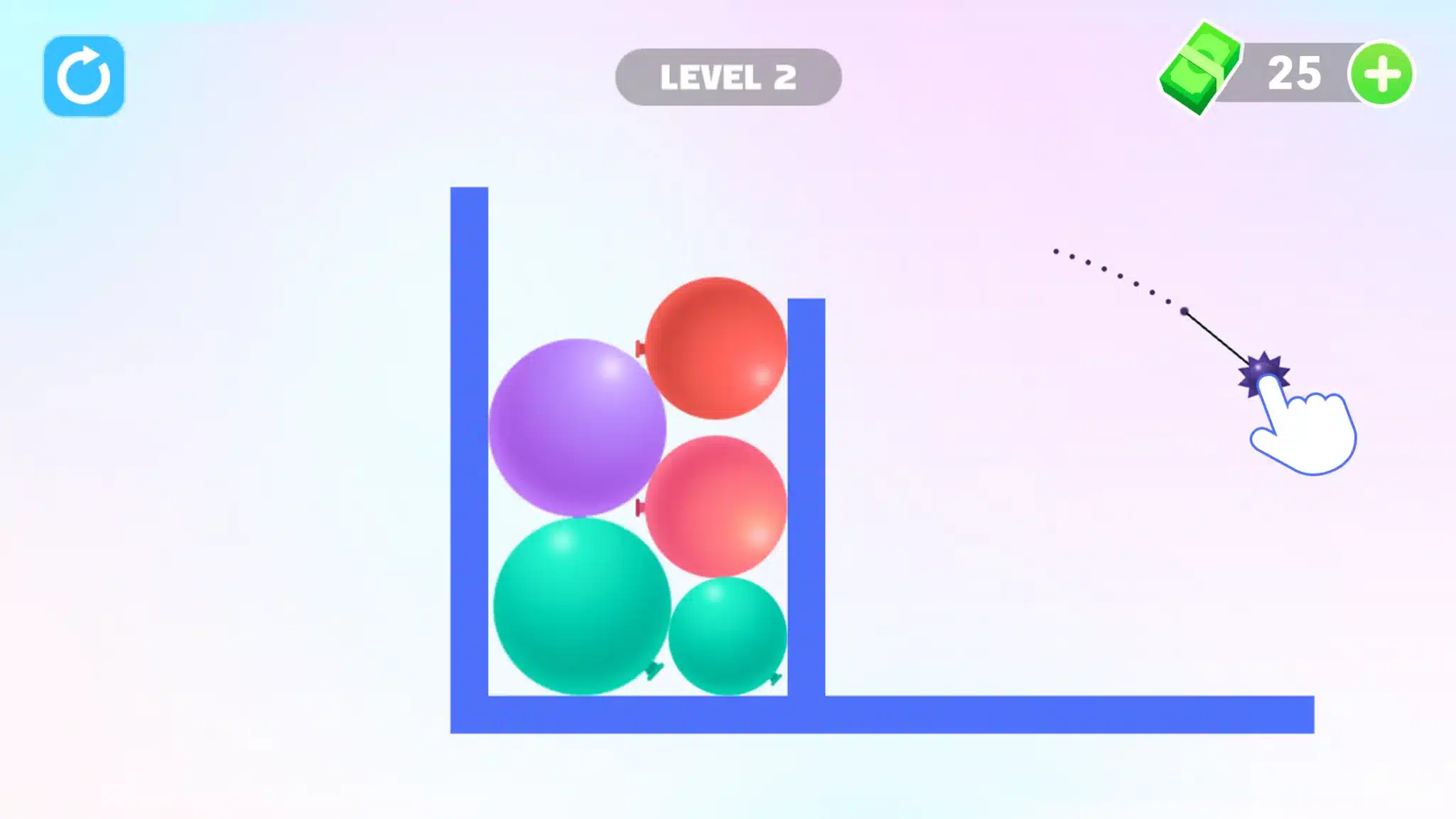 Thorn And Balloons: Bounce pop SellUnitySourceCode screenshot 2