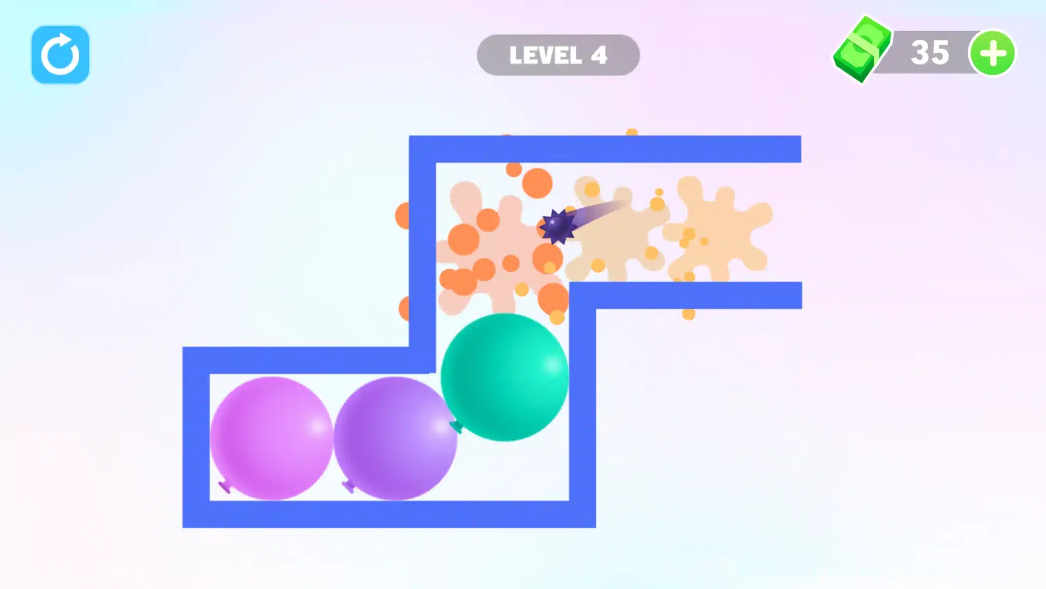 Thorn And Balloons: Bounce pop SellUnitySourceCode screenshot 5