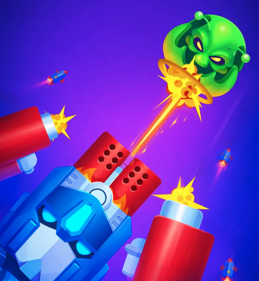 Alien Shooter: Bounce Ball Blast