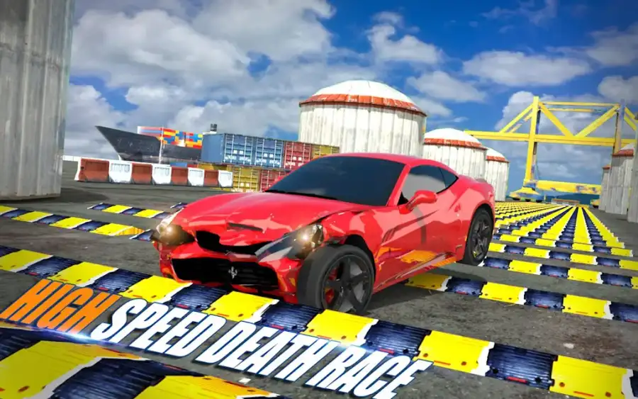 Crash Car Engine Beam Damage Sim – Speed Bumps SellUnitySourceCode