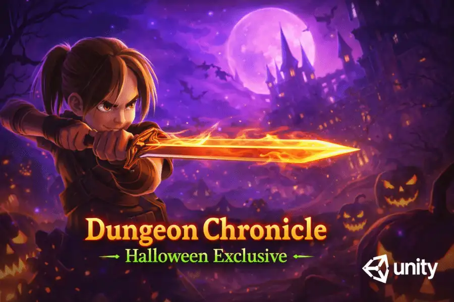 Dungeon Chronicle: Halloween Exclusive – Infinite Dungeon Crawler Unity Source Code