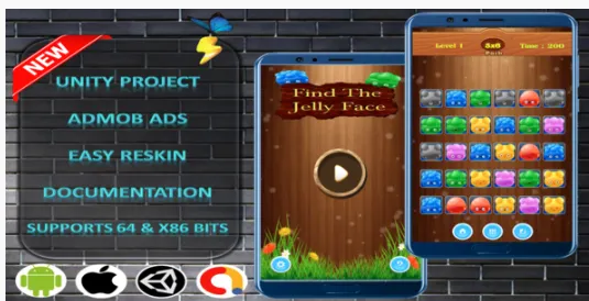Find The JellyFace Complete Project - Admob