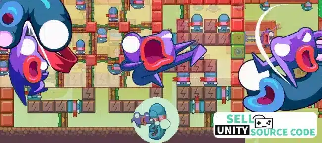 Frog Ninja: Green Revege Unity Multiplayer Game SellUnitySourceCode