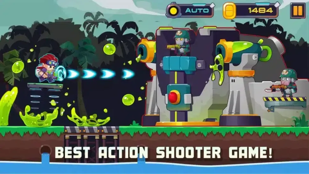 Metal Shooter Run and Gun SellUnitySourceCode