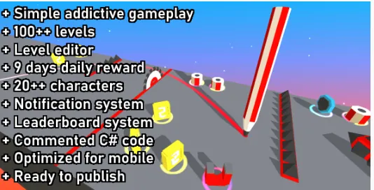 Pencil Race Unity Game Template