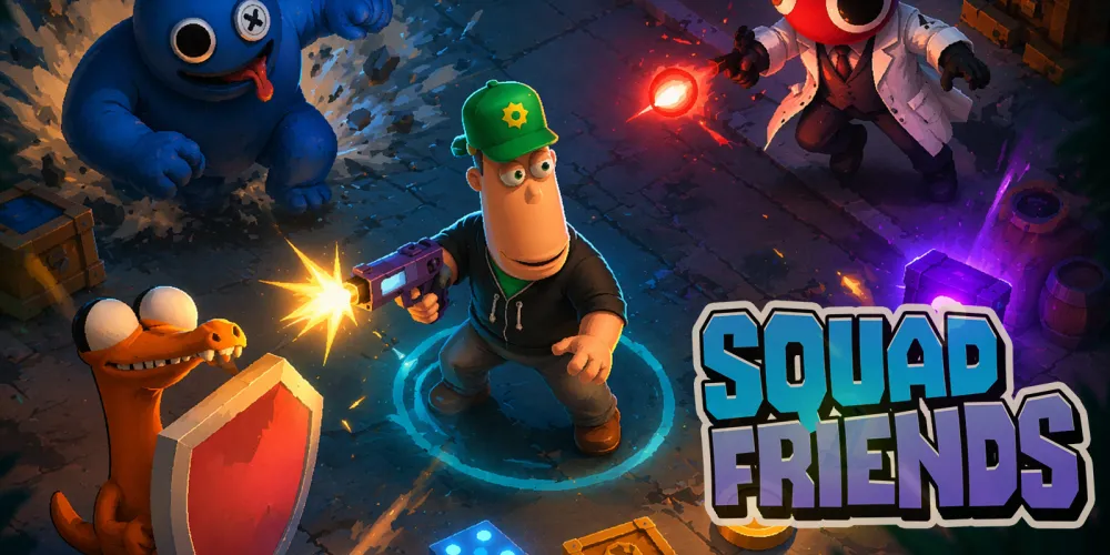 Squad Friend – Top Down Shooter Unity