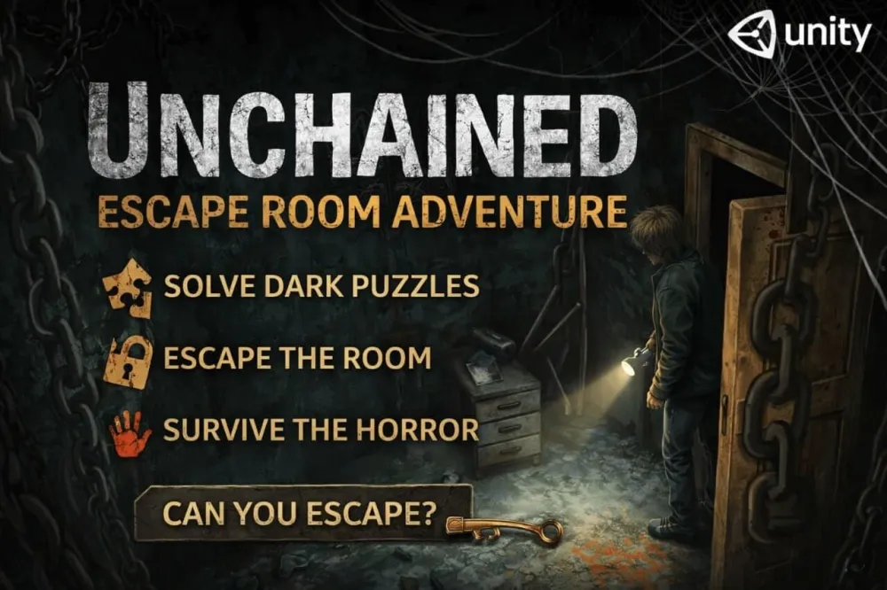 Unchained: Escape Room Adventure Game Source Code