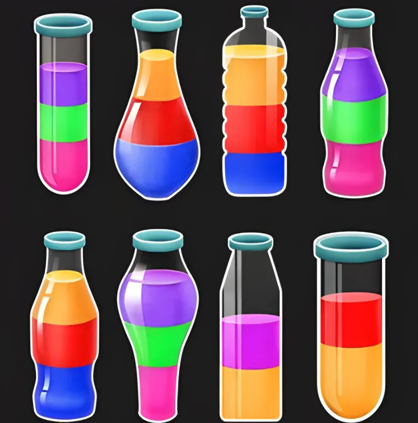 Water Sort 3D Puzzle Game