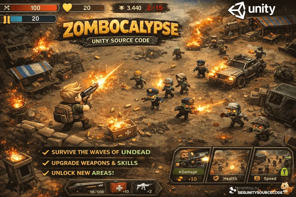 Zombocalypse – Unity Source Code
