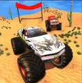 4x4 offroad Monster Truck Impossible Desert Track screenshot 1