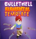 Bullet-Hell Elemental Template SellUnitySourceCode screenshot 2