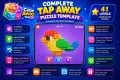Cube Away –Tap 3D Block Puzzle Unity Template screenshot 2