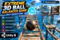 Extreme 3D Ball Balancer Game Unity Source Code screenshot 2