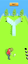 Golf vs Domino Challenge – Hypercasual Puzzle Game SellUnitySourceCode screenshot 4