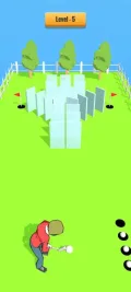 Golf vs Domino Challenge – Hypercasual Puzzle Game SellUnitySourceCode screenshot 5