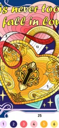 Heart Love Color By Number screenshot 4