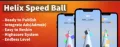 Helix Speed Ball (Unity Template + Android + Hyper SellUnitySourceCode screenshot 2