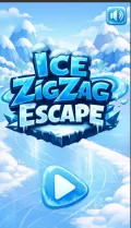 Ice ZigZag Escape: 2D Endless Casual Game Unity Source Code (Android/iOS/WebGL) screenshot 3