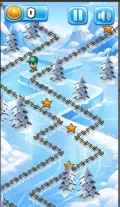 Ice ZigZag Escape: 2D Endless Casual Game Unity Source Code (Android/iOS/WebGL) screenshot 4