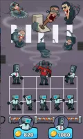Merge Toilet Monster Battle screenshot 2