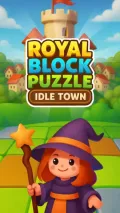 Royal Block Puzzle: Idle Town screenshot 3
