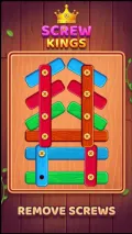 Screw Kings – Wood Nuts & Bolts Puzzle screenshot 3