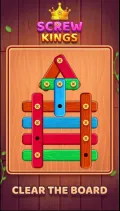 Screw Kings – Wood Nuts & Bolts Puzzle screenshot 4