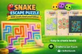 Snake Escape Puzzle: 800 Levels &amp; Level Editor Unity Source Code screenshot 3